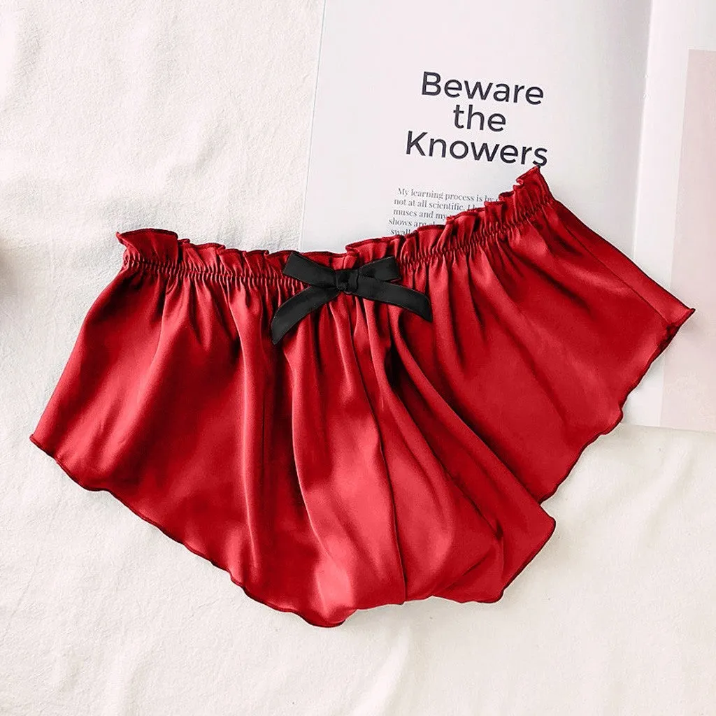13895 1a-119 Pantalones cortos con lazo