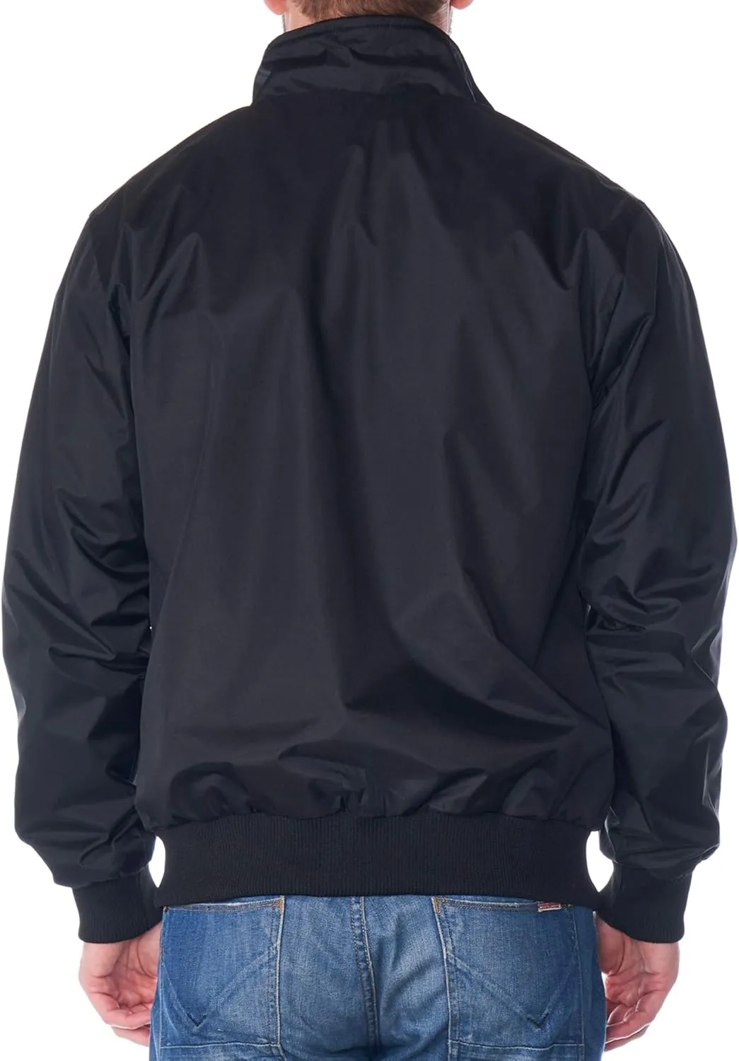 Alpine Swiss Alvin Mens Lightweight Bomber Jacket Casual Windbreaker Varsity Style Coat Versatile Stylish Everyday Outerwear