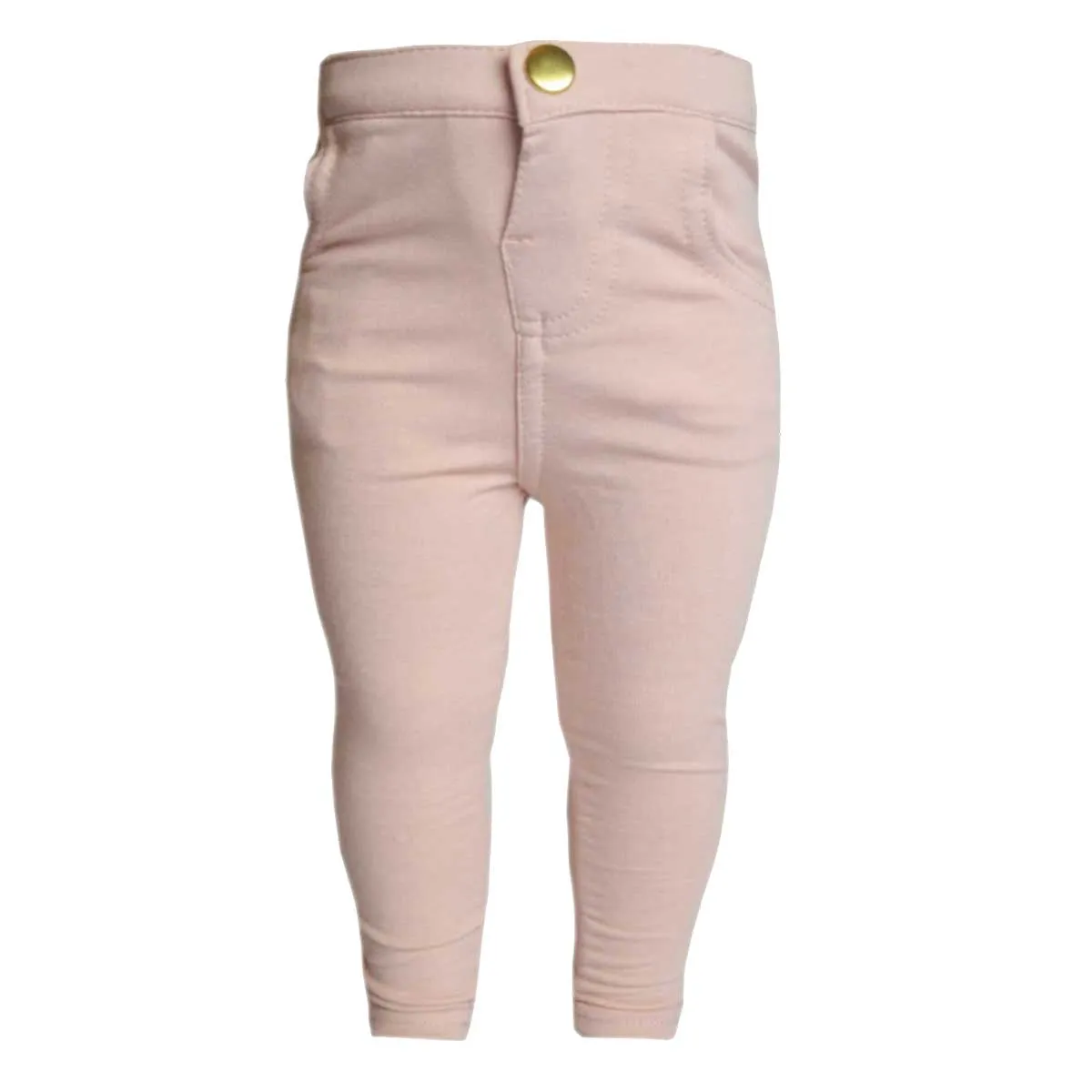 Baby Girls Jeggings | Leggings | Plain Colours | Pink | 6 - 9 Months | 2B
