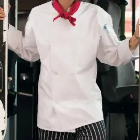 Classic Twill Mens Chef Coat 8 Buttons 2 PK