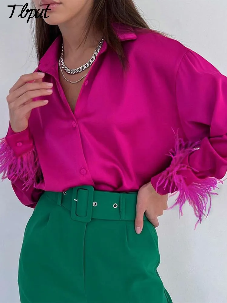 Cuffs Elegant Women Shirts