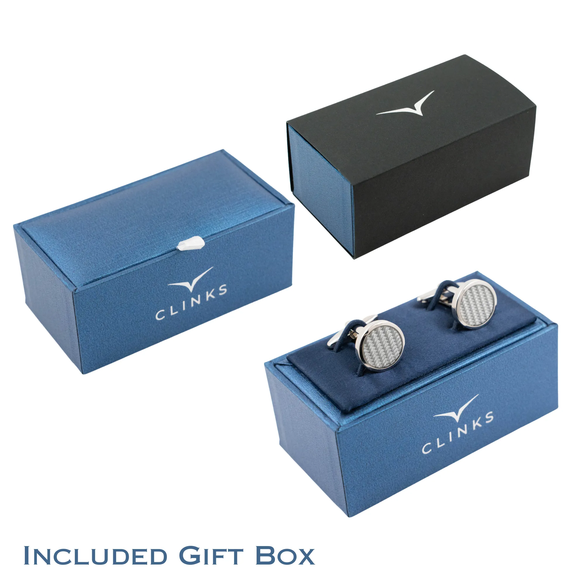 Elegant Engraved Initials Cufflinks