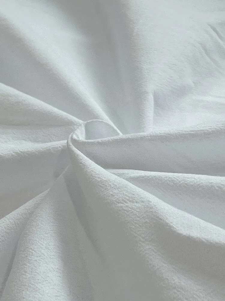 Elegant Fake Two Piece Cotton Shirt