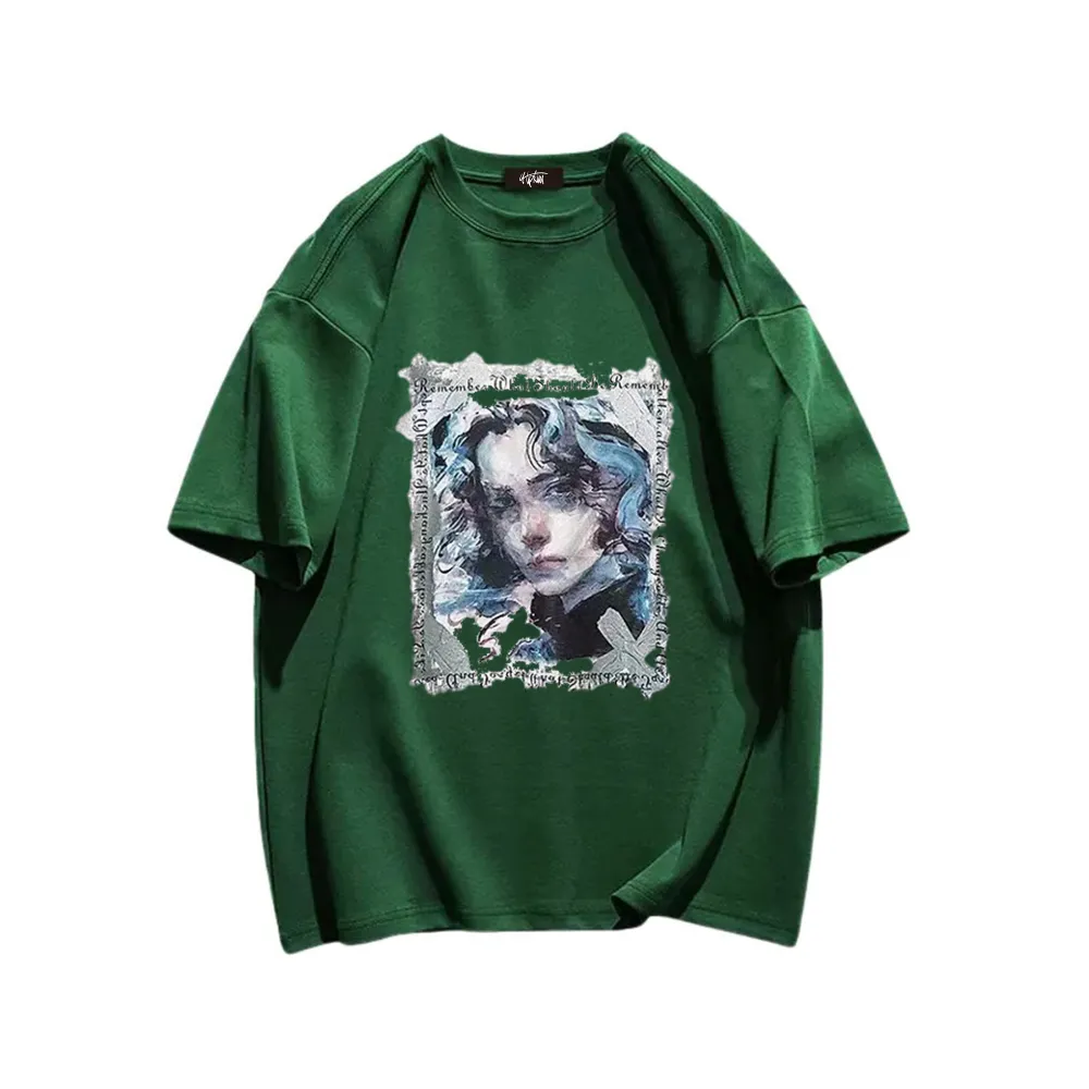 “Elegant Oil Painting Pattern” T-shirt