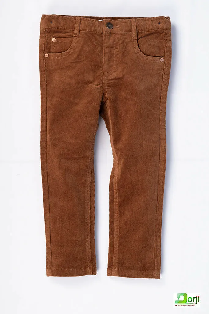 Girl's Cord Jeggings