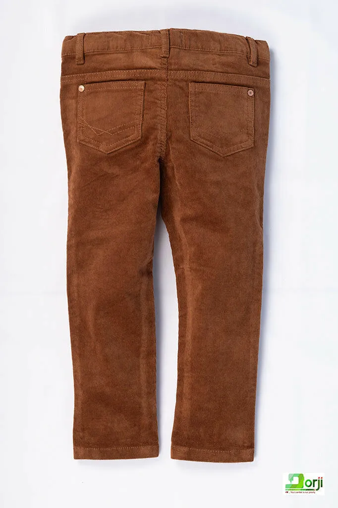 Girl's Cord Jeggings