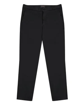 Grey Broken Twill Drawstring Trouser