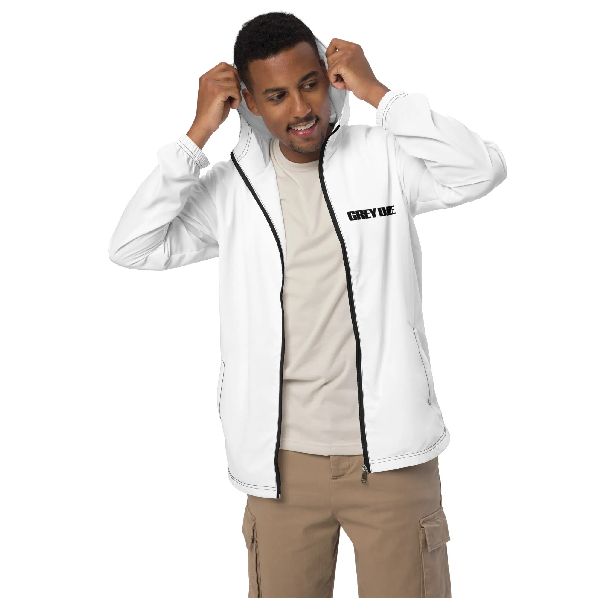 Grey Daze Logo Men’s windbreaker