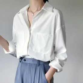Kylie Elegant White Shirt