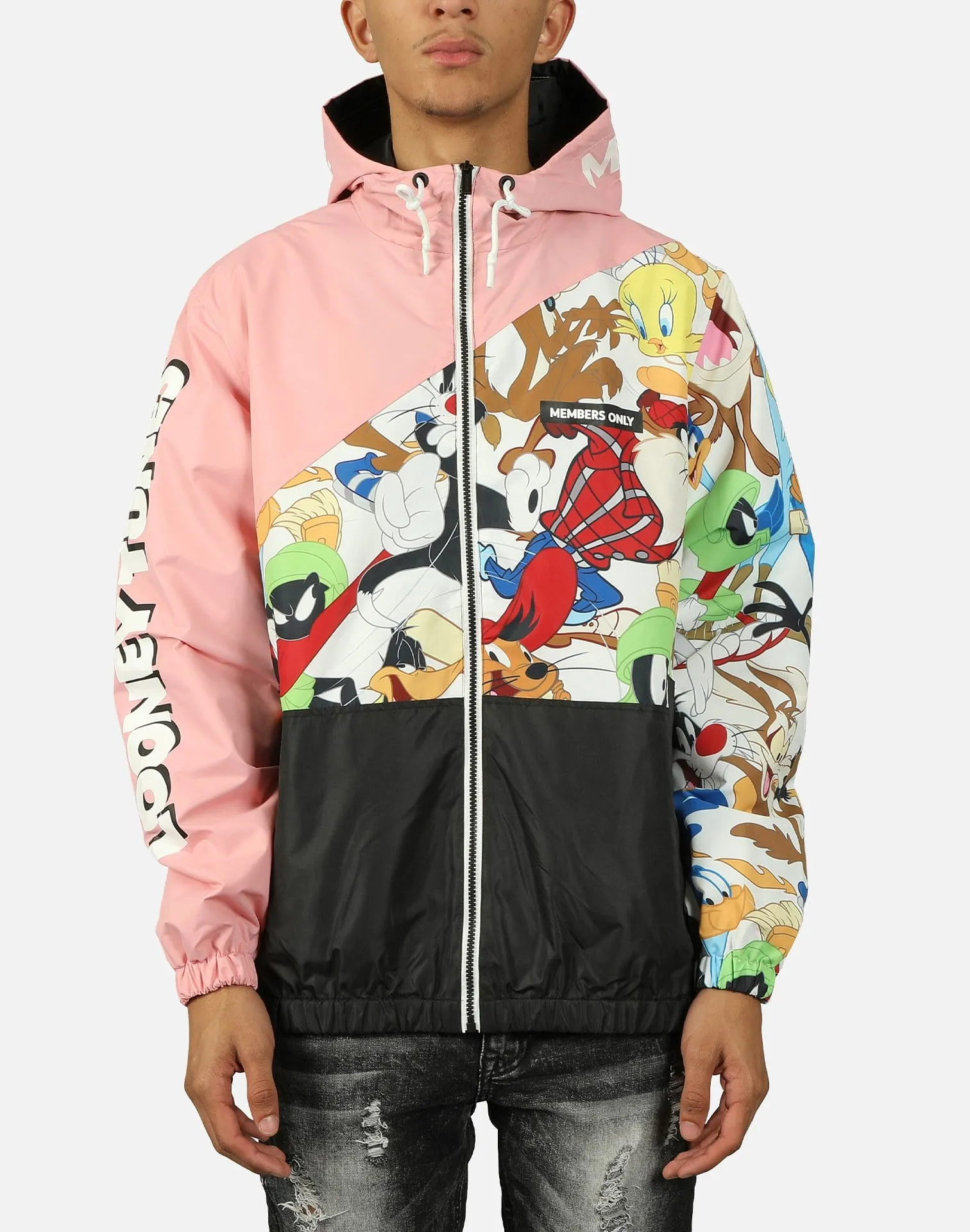 Members Only LOONEY TUNES WINDBREAKER JACKET