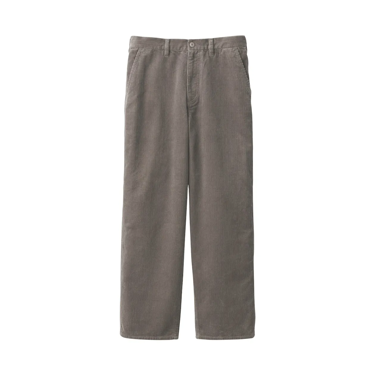 Men's Kapok Blend Wide Leg Corduroy Pants