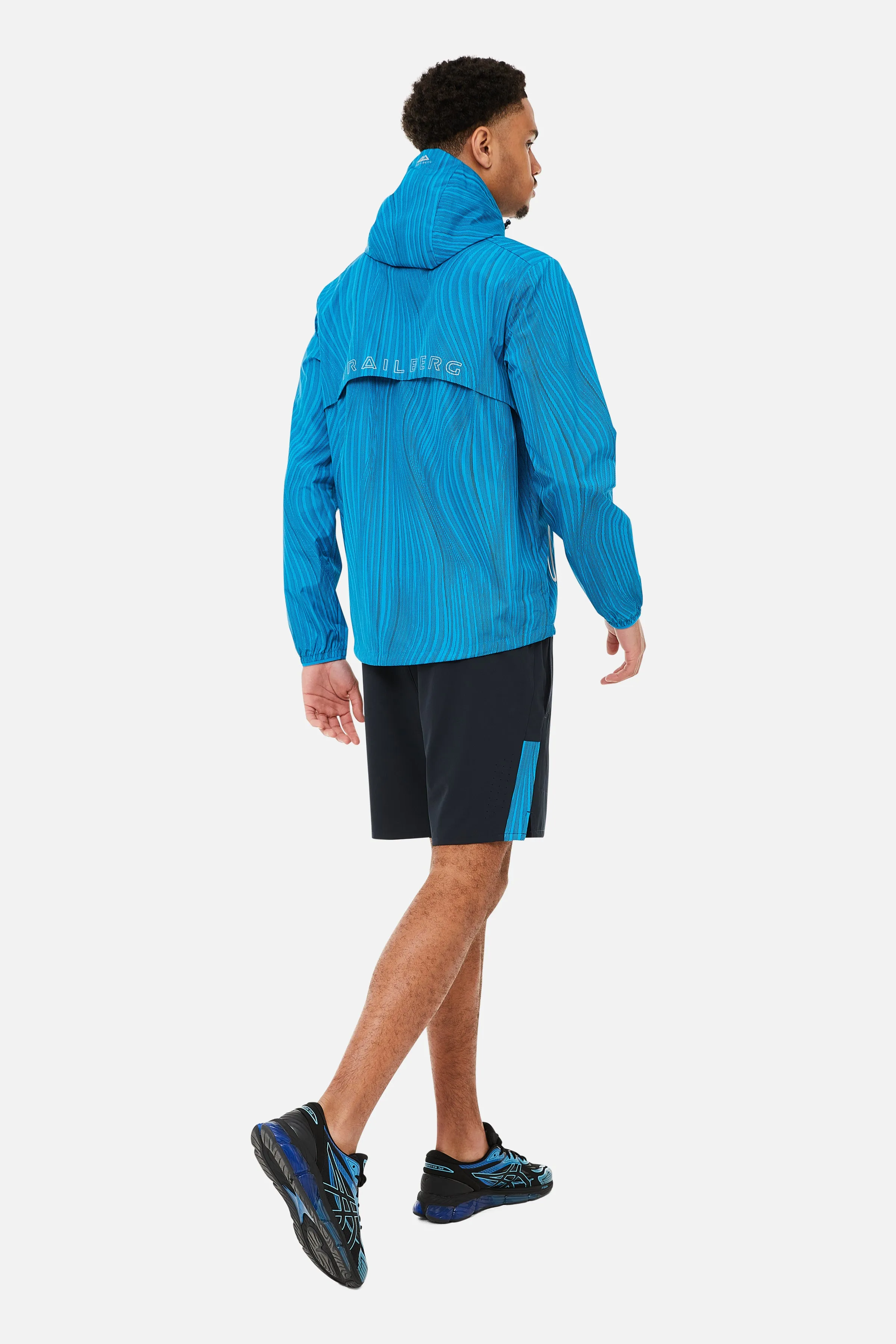 Men's Trailberg Vertex Methyl Blue Windbreaker