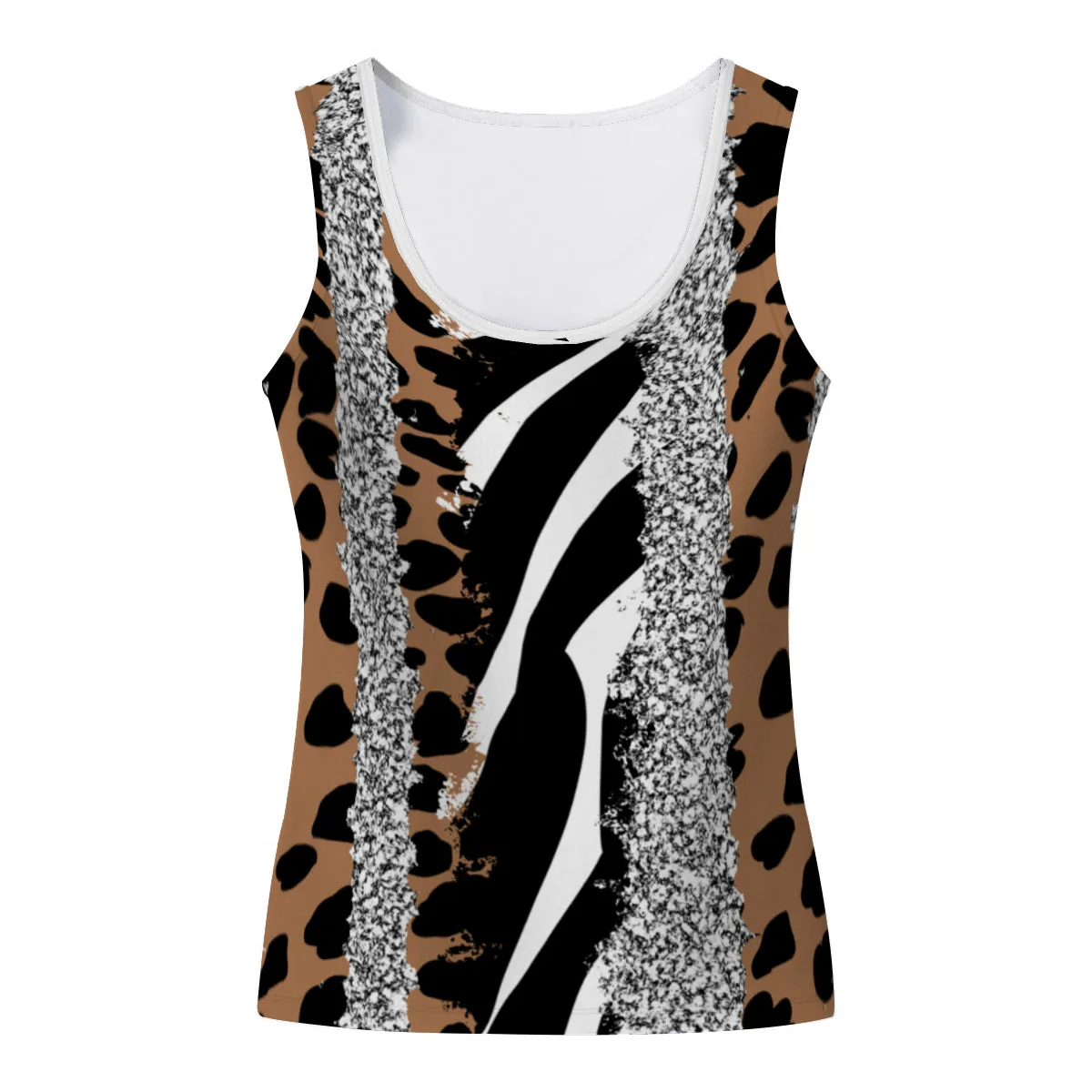 Mixed Leo Tank Top
