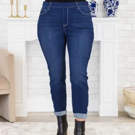 Once Again Jeggings, Dark Wash
