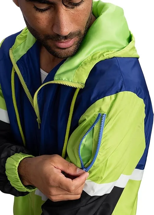 Retro Windbreaker Jacket Lightweight Design 5