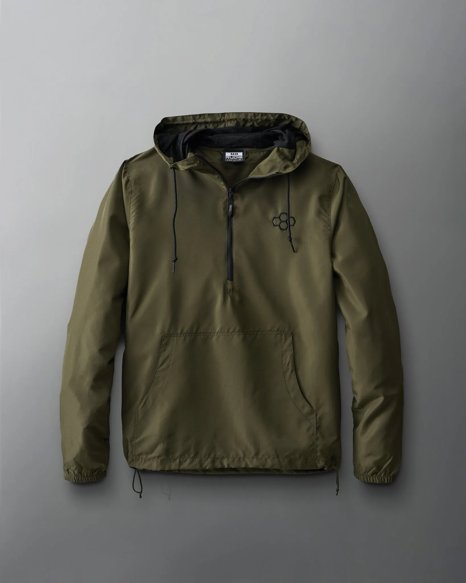 RUDIS Hex Torrent Windbreaker Half Zip
