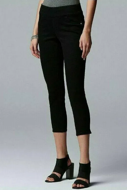 Stretch Capri Crop Jeggings