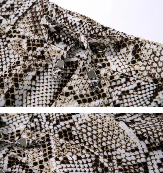 Tyra Snakeprint Pants