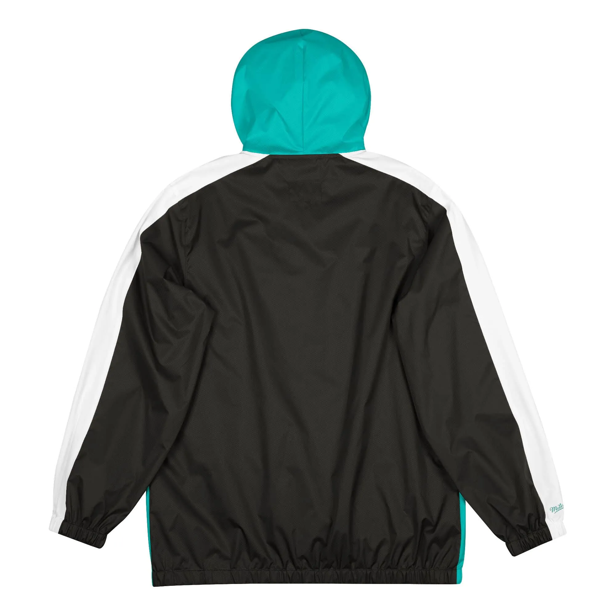 Vancouver Grizzlies NBA Mitchell & Ness Men's Turquoise Gameday Lightweight Windbreaker