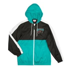 Vancouver Grizzlies NBA Mitchell & Ness Men's Turquoise Gameday Lightweight Windbreaker