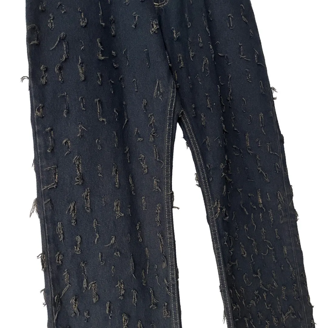 Vans V96 Relaxed Jeans (distressed) in Costa / 34" x 32"