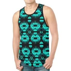 Winter Camp Dark Deep Lake Tank Top