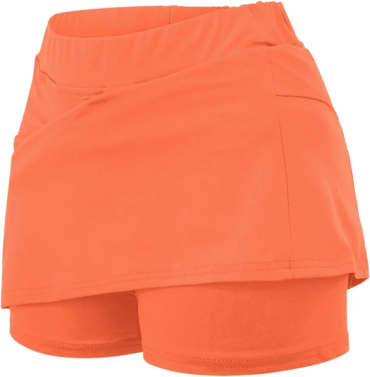 Womens Skorts with Pockets Tummy Control 2025 Plus Size Skorts for Women High Waist Athletic Sports Pants Skirt Shorts