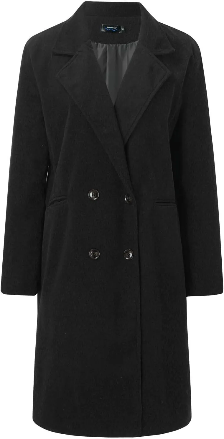 Woolen Jacket Fall And Winter Fashion Long Coat Fall Wool Peacoat Shawl Collar Trench Hooded Jacket for