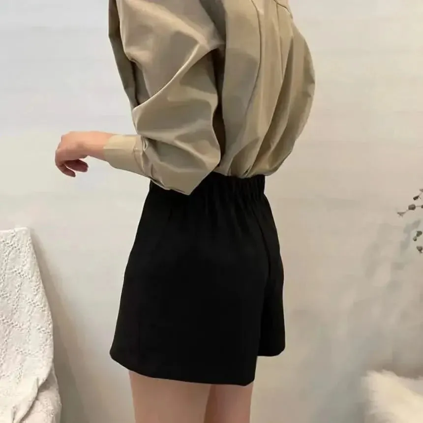 YUKIESUE Women's Long-Sleeve Loose Blouse